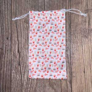 Fast food soft glasses case